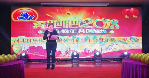 河北日出化工有限公司2018年元旦晚会 河北日出化工有限公司2018年元旦晚会